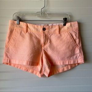 Lilly Pulitzer The Walsh Short Coral with Pockets Size 8 EUC